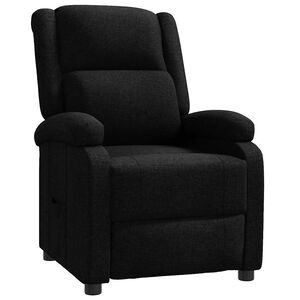 vidaXL Relaxsessel Schwarz Stoff
