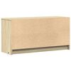 vidaXL TV-Schrank mit LED-Beleuchtung Sonoma-Eiche 100x34x50 cm