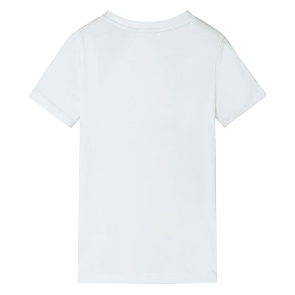 Kinder-T-Shirt Ecru 104