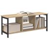 vidaXL B&uuml;cherregal Sonoma-Eiche 102 x 32 x 40,5 cm Holzwerkstoff