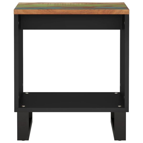 vidaXL Couchtisch 40x31x46 cm Altholz Massiv & Holzwerkstoff
