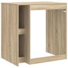 vidaXL Waschmaschinen-Schrank Sonoma 87 x 60 x 89 cm Holzwerkstoff