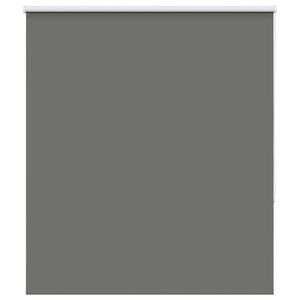 vidaXL Verdunkelungsrollo Grau 140x150cm Stoffbreite 136,6cm Polyester