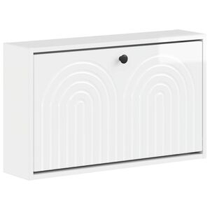 vidaXL Wandmontierter Schuhschrank ALKMAAR 71 x 17 x 43 cm