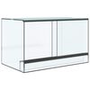 vidaXL Terrarium mit Speicher Transparent 50 x 30 x 30 cm Glas