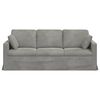 vidaXL Sofa Hellgrau Gesamtabmessungen: 198 x 78 x 80 cm (B x T x H)