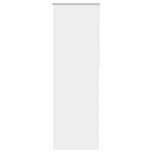 vidaXL Verdunkelungsrollo Wei&szlig; 85x230cm Stoffbreite 80,7 cm Polyester