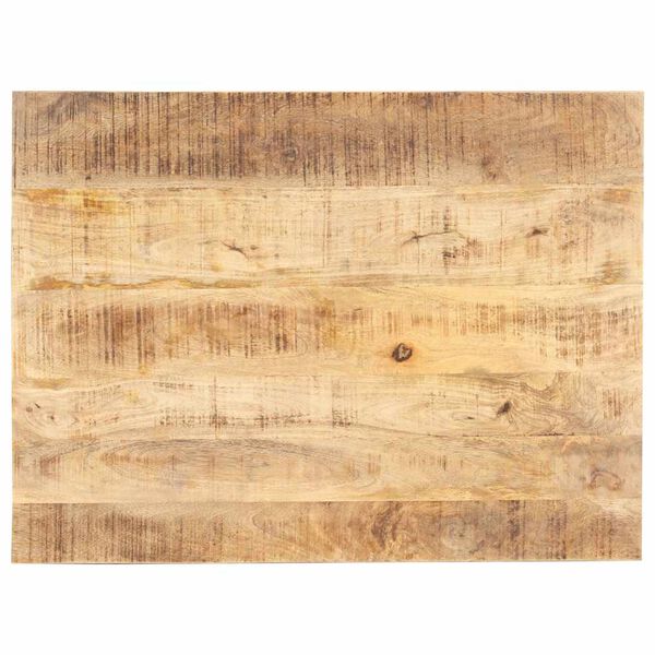 vidaXL Tischplatte Massivholz Mango 15-16 mm 70x60 cm