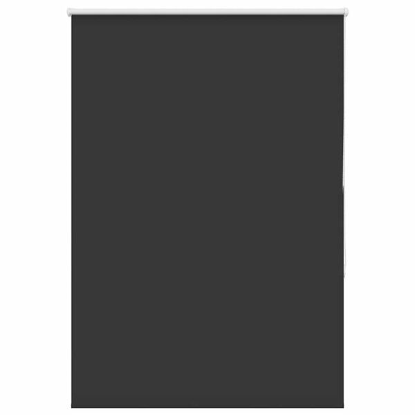 vidaXL Verdunkelungsrollo Schwarz 115x150 cm Stoffbreite 110,7 cm