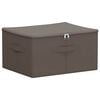vidaXL Aufbewahrungsbox 24 Stk. Vliesstoff 50 x 30 x 25 cm 37,5 L Grau
