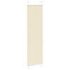 vidaXL Plissee Creme 55x200 cm Stoffbreite 54,4 cm Polyester