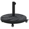 vidaXL Sonnenschirmst&auml;nder 15.35 kg Schwarz Eisen Kreisf&ouml;rmig