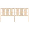 vidaXL Bett-Kopfteil 205,5x4x100 cm Massivholz Kiefer