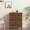vidaXL Sideboard Braun Eichen-Optik 69,5x34x90 cm Holzwerkstoff