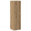 vidaXL 7-tlg. TV-Schrank-Set Wandmontage Artisan-Eiche Holzwerkstoff