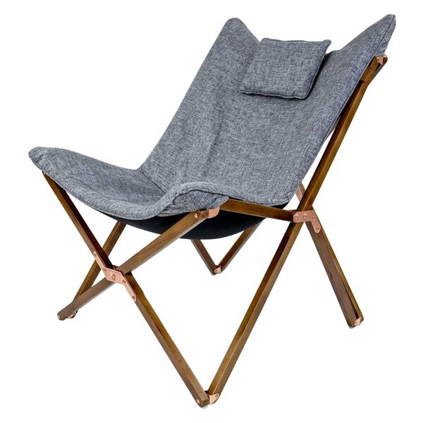 Bo-Camp Relaxstuhl Bloomsbury M Grau