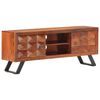 vidaXL TV-Schrank 122x30x49 cm Massivholz Akazie