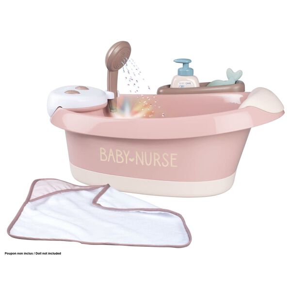 Smoby 2-in-1 Puppen-Badewanne mit Zubeh&ouml;r Baby Nurse Balneo