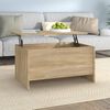 vidaXL Couchtisch Sonoma-Eiche 80x55,5x41,5 cm Holzwerkstoff