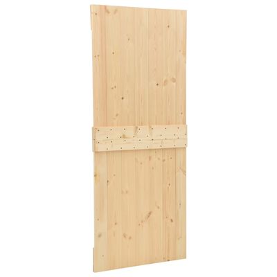 vidaXL Tür 100x210 cm Kiefer Massivholz