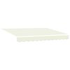 vidaXL Markisenersatzstoff Creme 3,5 x 2 m Polyester