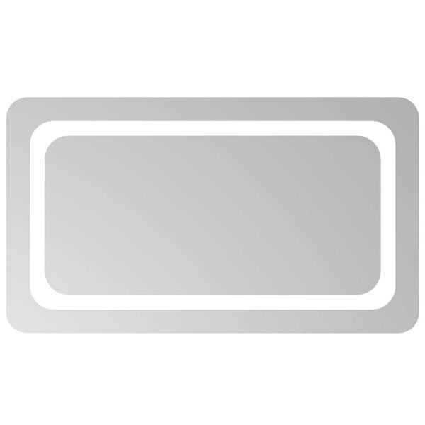 vidaXL LED-Badspiegel 70x40 cm