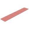 vidaXL Wandkopfteilen 12 pcs Rosa 90 x 15 cm Samt