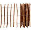 vidaXL Staketenzaun Haselnuss 90x500 cm