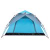 vidaXL Kuppel-Campingzelt 4 Personen Blau Quick Release
