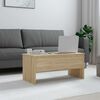 vidaXL Couchtisch Sonoma-Eiche 102x50,5x46,5 cm Holzwerkstoff