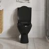 vidaXL Toilettensitz mit Absenkautomatik und Quick-Release Schwarz