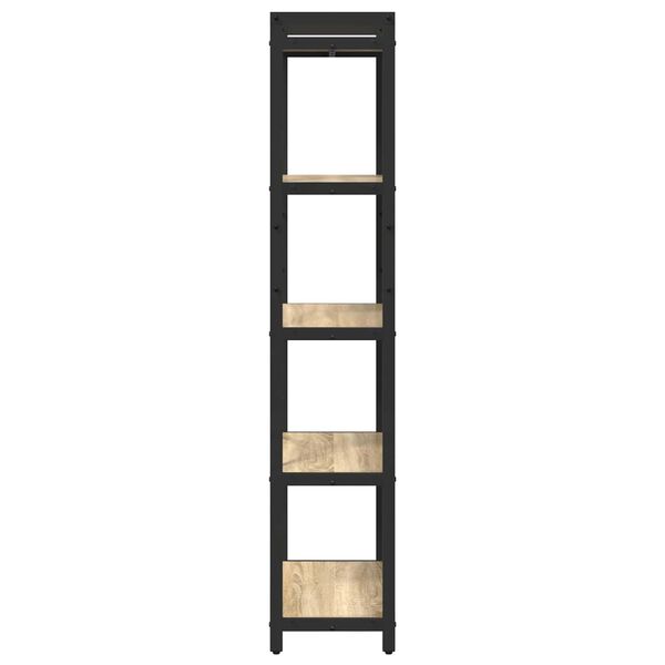 vidaXL B&uuml;cherregal Sonoma-Eiche 60 x 30 x 155 cm Holzwerkstoff