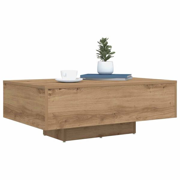 vidaXL Couchtisch Artisan-Eiche 85 x 55 x 31 cm Holzwerkstoff