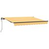 vidaXL Ausziehbare Markise Sand 3,5 x 2 m Stoff