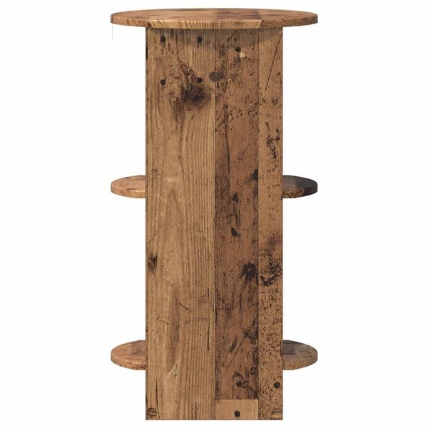 vidaXL Seitenschrank Altholz 40 x 40 x 75 cm Holzwerkstoff