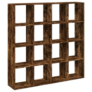 vidaXL B&uuml;cherregal R&auml;uchereiche 137,5x29x137,5 cm Holzwerkstoff