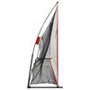 vidaXL Golf-Ballfangnetz 356x92,5x215 cm Metall