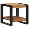 vidaXL Couchtisch Braun 40 x 40 x 38 cm Massivholz Akazie