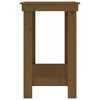 vidaXL Werkbank Honigbraun 110x50x80 cm Massivholz Kiefer