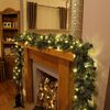 Ambiance Weihnachtsgirlande mit 30 LEDs 270 cm