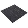 vidaXL Teppichfliese Dunkelgrau mit Streifen 50 x 50 cm 20 pcs