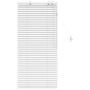 vidaXL Venezianische Jalousie Wei&szlig; 65 x 130 cm 35 mm