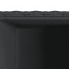 vidaXL Pflanzk&uuml;bel 2 Stk. Schwarz 40x40x80 cm Poly Rattan
