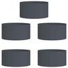 vidaXL Pflanzenring 5 pcs Anthrazit 40 x 40 x 20 cm
