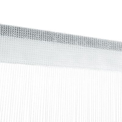 vidaXL Fadenvorhänge 2 Stk. 140 x 250 cm Weiß