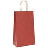 vidaXL Papiertragetaschen 50 Stk. mit Henkeln Rot 21x11x36 cm