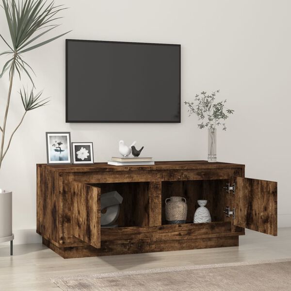 vidaXL Couchtisch R&auml;uchereiche 102x50x44 cm Holzwerkstoff