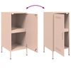 vidaXL Sideboards 2 Stk. Rosa 36x39x79 cm Stahl