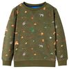vidaXL Kinder-Sweatshirt Khaki 128