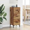 vidaXL Sideboard Altholz 34,5 x 34 x 90 cm Holzwerkstoff